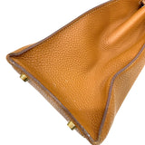 エルメス HERMES ケリー35 外縫い □I刻印 ゴールド ゴールド金具 トゴ レディース ハンドバッグ