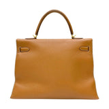 エルメス HERMES ケリー35 外縫い □I刻印 ゴールド ゴールド金具 トゴ レディース ハンドバッグ