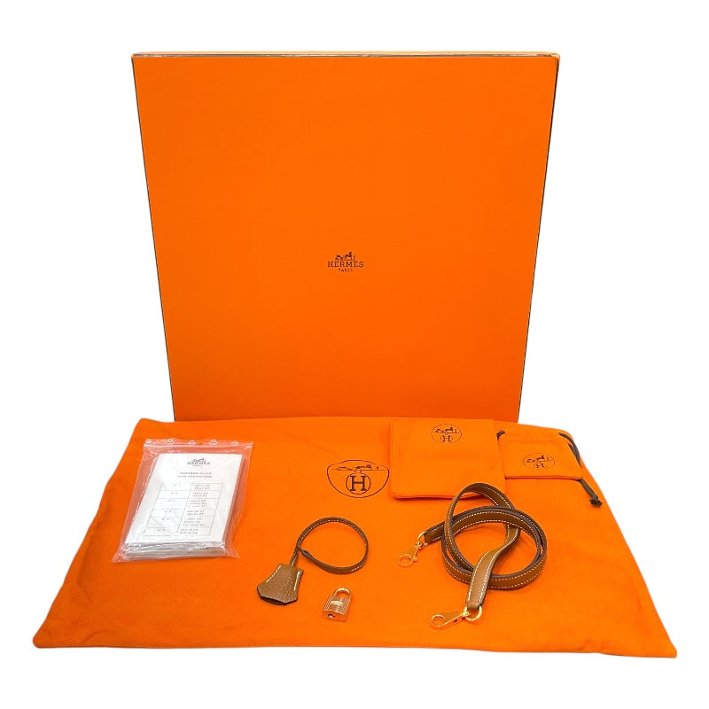 エルメス HERMES ケリー35 外縫い □I刻印 ゴールド ゴールド金具 トゴ レディース ハンドバッグ