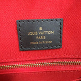 ルイ・ヴィトン LOUIS VUITTON オンザゴーMM M45321 ブラウン　ゴールド金具 モノグラム・リバース レディース トートバッグ