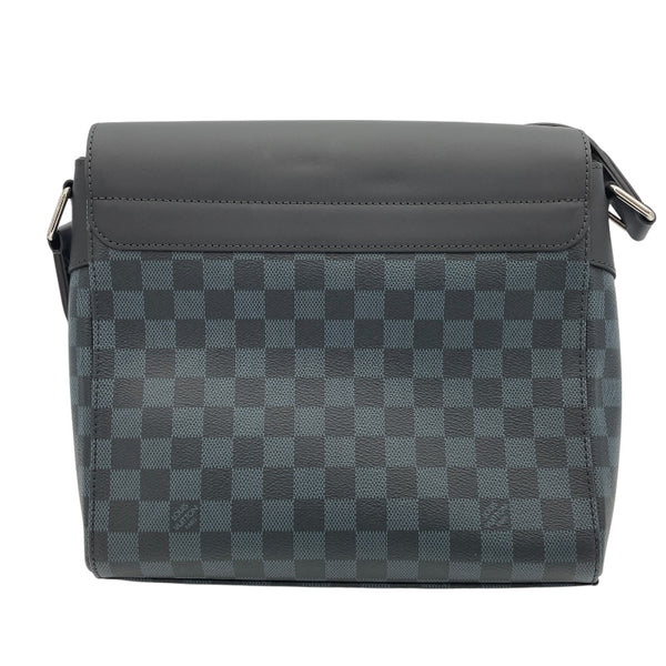 ルイ・ヴィトン LOUIS VUITTON ニューポート・メッセンジャー PM  N41587  ブラック ダミエ・コバルト メンズ メッセンジャーバッグ