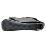 ルイ・ヴィトン LOUIS VUITTON ニューポート・メッセンジャー PM  N41587  ブラック ダミエ・コバルト メンズ メッセンジャーバッグ
