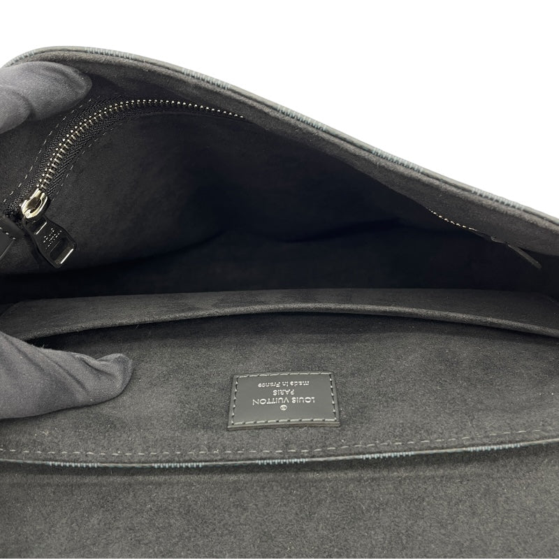 ルイ・ヴィトン LOUIS VUITTON ニューポート・メッセンジャー PM  N41587  ブラック ダミエ・コバルト メンズ メッセンジャーバッグ