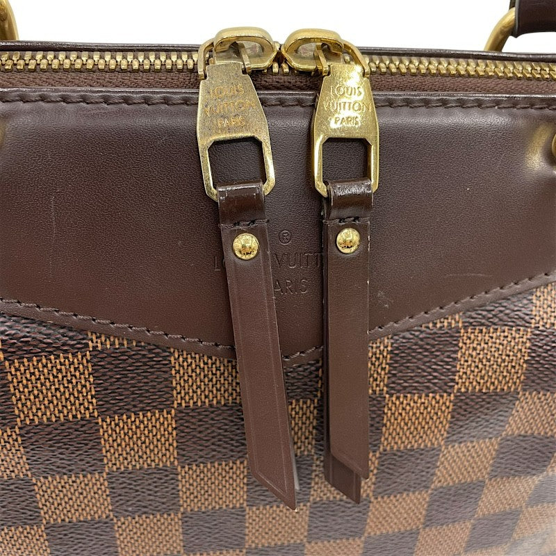 ルイ・ヴィトン LOUIS VUITTON ウェストミンスターPM N41102 ブラウン×GD金具 ダミエ レディース ハンドバッグ