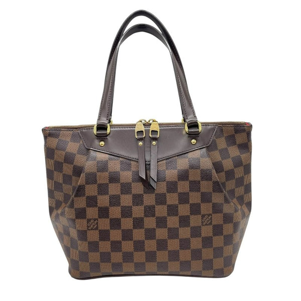 ルイ・ヴィトン LOUIS VUITTON ウェストミンスターPM N41102 ブラウン×GD金具 ダミエ レディース ハンドバッグ