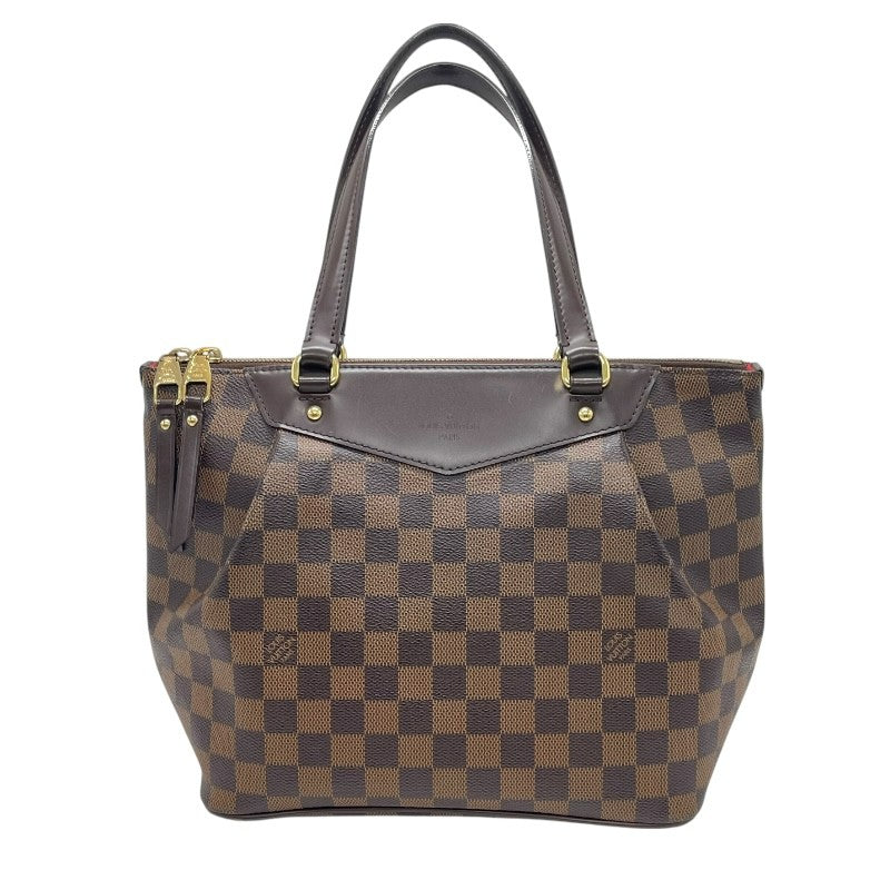 ルイ・ヴィトン LOUIS VUITTON ウェストミンスターPM N41102 ブラウン×GD金具 ダミエ レディース ハンドバッグ