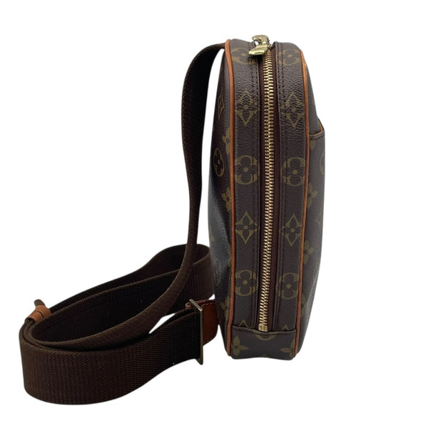 ルイ・ヴィトン LOUIS VUITTON ポシェット・ガンジュ M51870 ブラウン モノグラム・キャンバス ユニセックス ショルダーバッグ