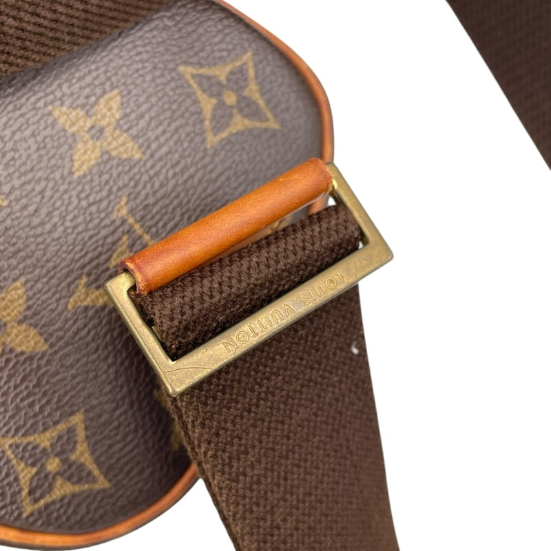 ルイ・ヴィトン LOUIS VUITTON ポシェット・ガンジュ M51870 ブラウン モノグラム・キャンバス ユニセックス ショルダーバッグ
