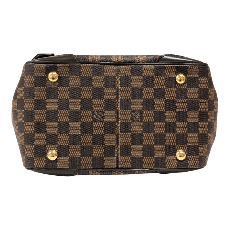 ルイ・ヴィトン LOUIS VUITTON ヴェローナPM N41117 ブラウン ダミエ レディース ハンドバッグ