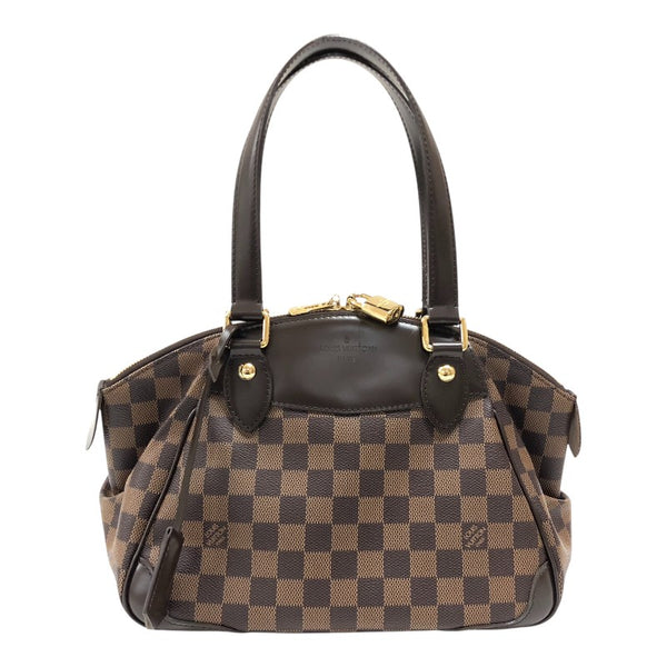ルイ・ヴィトン LOUIS VUITTON ヴェローナPM N41117 ブラウン ダミエ レディース ハンドバッグ