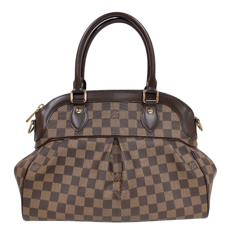 ルイ・ヴィトン LOUIS VUITTON トレヴィPM N51997 ブラウン ダミエ レディース ハンドバッグ