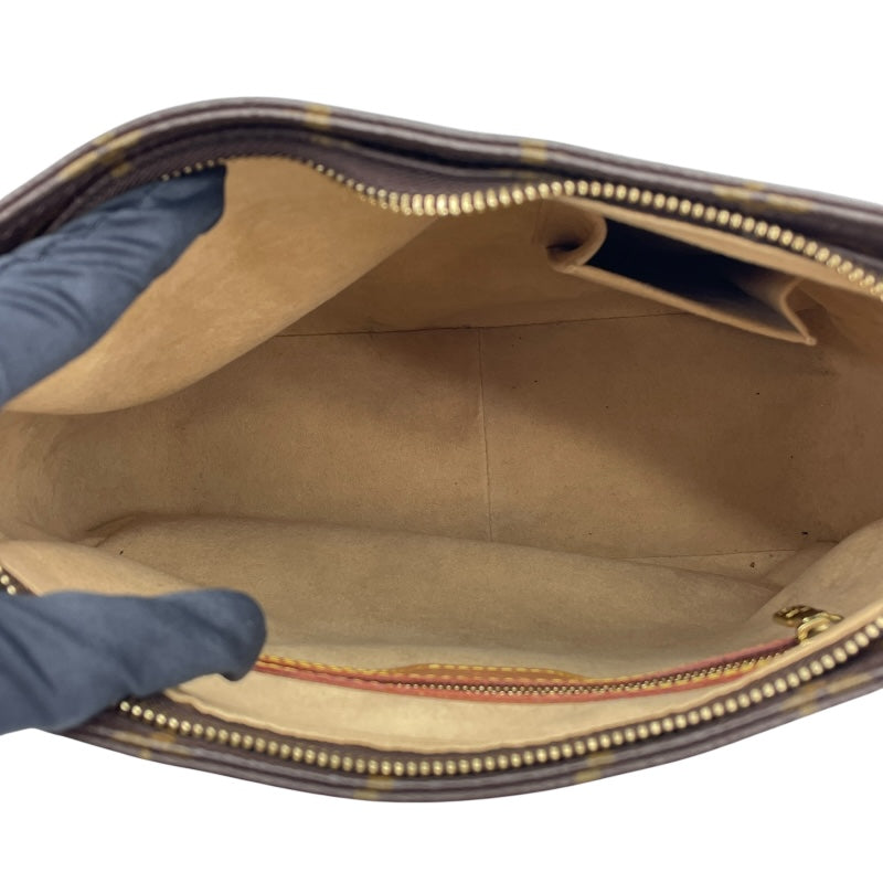 ルイ・ヴィトン LOUIS VUITTON ルーピングGM M51145 ブラウン モノグラムキャンバス レディース ショルダーバッグ
