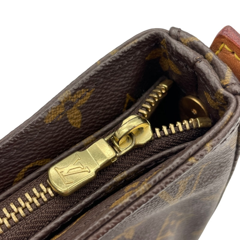 ルイ・ヴィトン LOUIS VUITTON ルーピングGM M51145 ブラウン モノグラムキャンバス レディース ショルダーバッグ