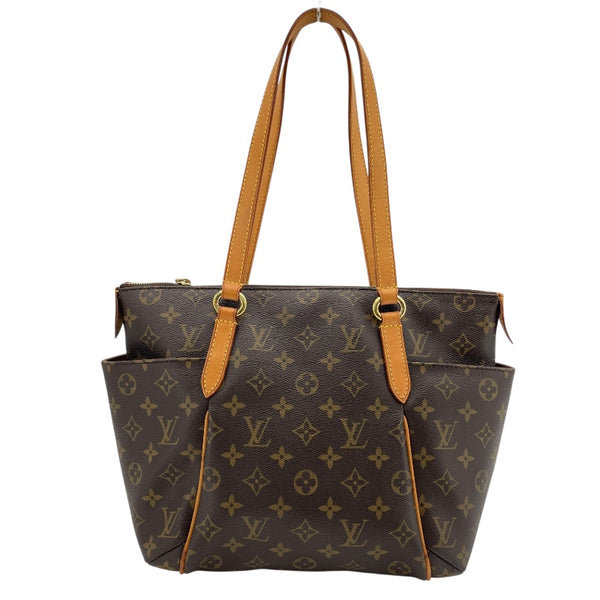 ルイ・ヴィトン LOUIS VUITTON トータリーPM M41016 ブラウン モノグラムキャンバス レディース トートバッグ