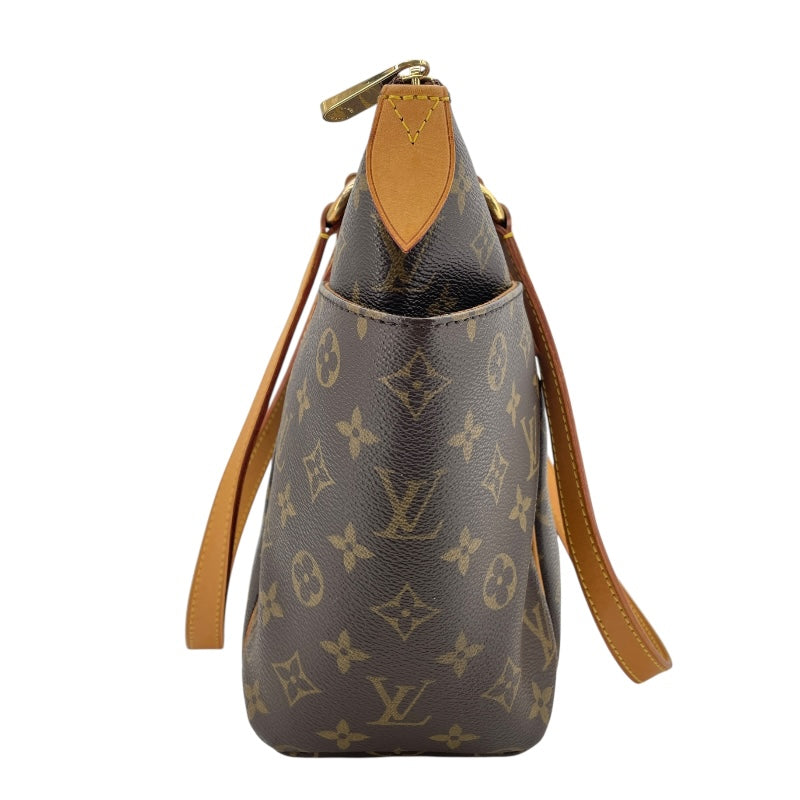 ルイ・ヴィトン LOUIS VUITTON トータリーPM M41016 ブラウン モノグラムキャンバス レディース トートバッグ
