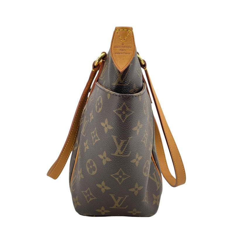 ルイ・ヴィトン LOUIS VUITTON トータリーPM M41016 ブラウン モノグラムキャンバス レディース トートバッグ