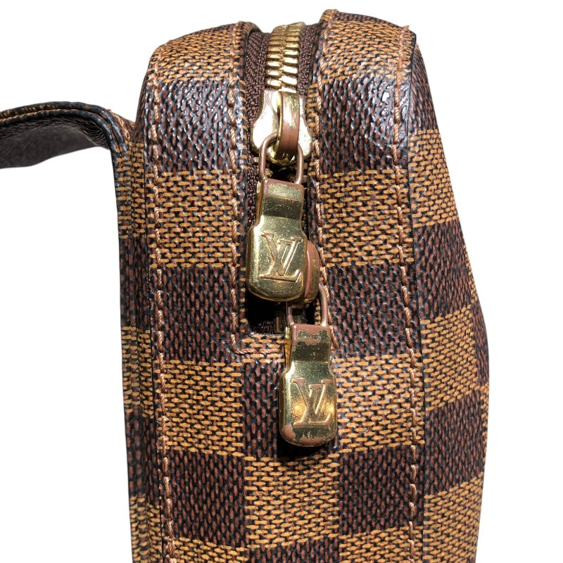 ルイ・ヴィトン LOUIS VUITTON ジェロニモス N51994 ブラウン ダミエ レディース ショルダーバッグ