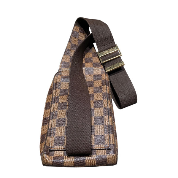 ルイ・ヴィトン LOUIS VUITTON ジェロニモス N51994 ブラウン ダミエ レディース ショルダーバッグ