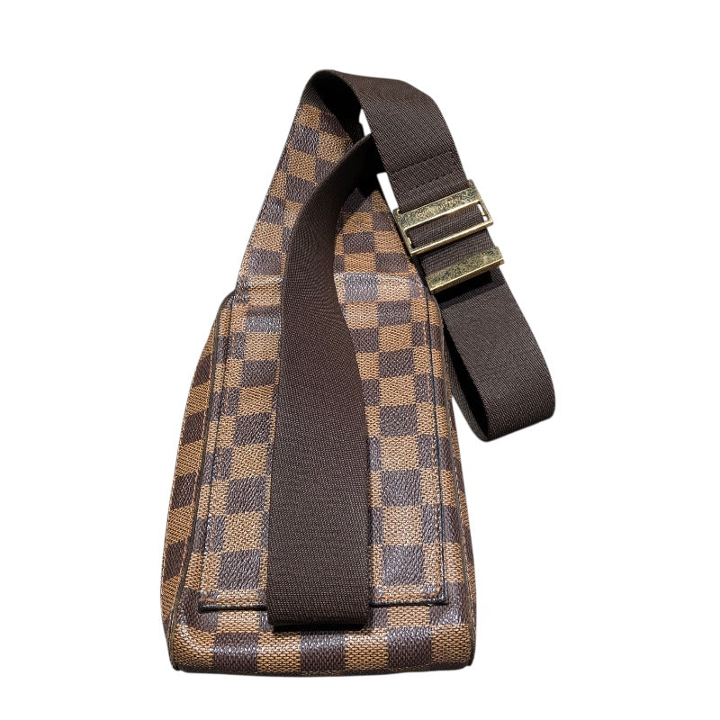 ルイ・ヴィトン LOUIS VUITTON ジェロニモス N51994 ブラウン ダミエ レディース ショルダーバッグ