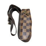 ルイ・ヴィトン LOUIS VUITTON ジェロニモス N51994 ブラウン ダミエ レディース ショルダーバッグ