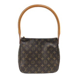 ルイ・ヴィトン LOUIS VUITTON ルーピングMM M51146 ブラウン モノグラム レディース ショルダーバッグ