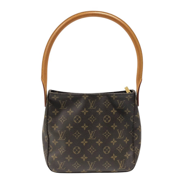 ルイ・ヴィトン LOUIS VUITTON ルーピングMM M51146 ブラウン モノグラム レディース ショルダーバッグ