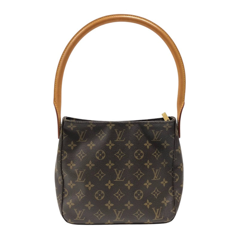 ルイ・ヴィトン LOUIS VUITTON ルーピングMM M51146 ブラウン モノグラム レディース ショルダーバッグ