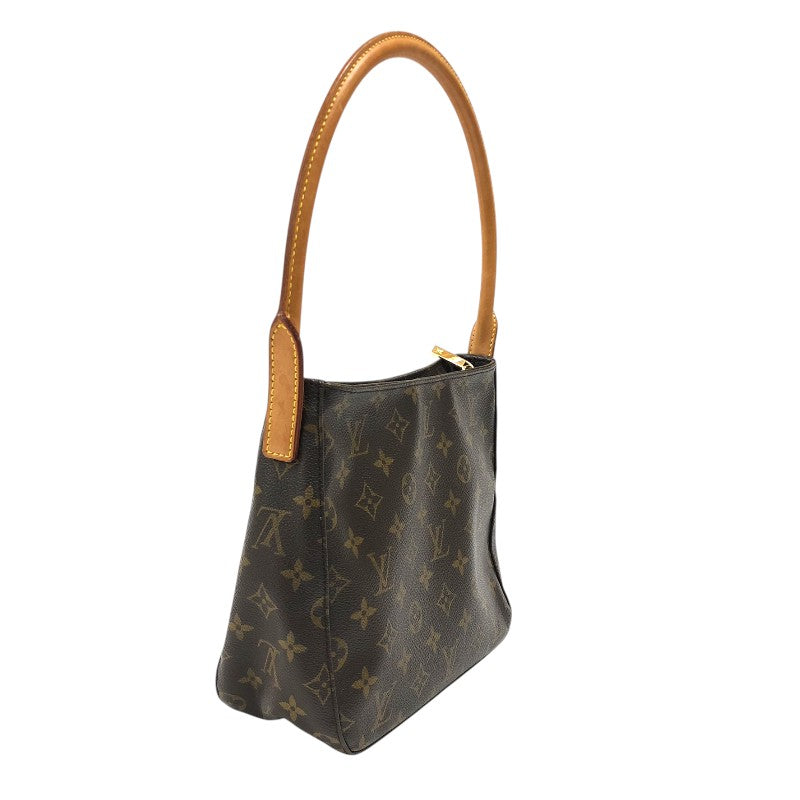 ルイ・ヴィトン LOUIS VUITTON ルーピングMM M51146 ブラウン モノグラム レディース ショルダーバッグ