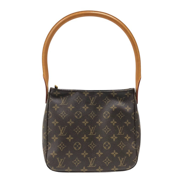 ルイ・ヴィトン LOUIS VUITTON ルーピングMM M51146 ブラウン モノグラム レディース ショルダーバッグ