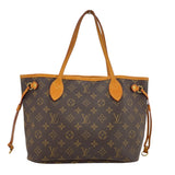 ルイ・ヴィトン LOUIS VUITTON ネヴァーフルPM  M40155 ブラウン モノグラムキャンバス レディース トートバッグ