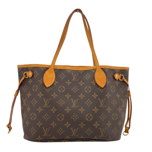 ルイ・ヴィトン LOUIS VUITTON ネヴァーフルPM  M40155 ブラウン モノグラムキャンバス レディース トートバッグ