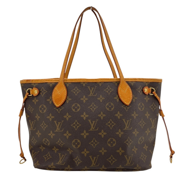 ルイ・ヴィトン LOUIS VUITTON ネヴァーフルPM  M40155 ブラウン モノグラムキャンバス レディース トートバッグ