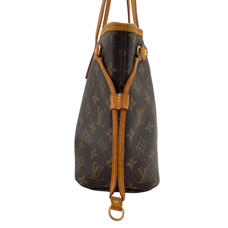 ルイ・ヴィトン LOUIS VUITTON ネヴァーフルPM  M40155 ブラウン モノグラムキャンバス レディース トートバッグ