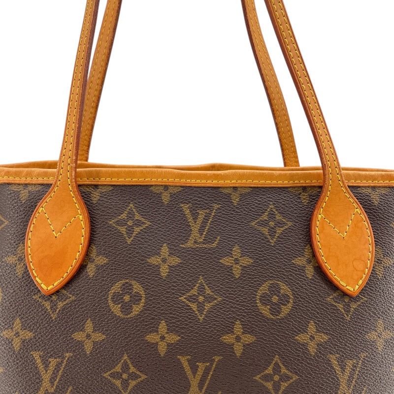 ルイ・ヴィトン LOUIS VUITTON ネヴァーフルPM  M40155 ブラウン モノグラムキャンバス レディース トートバッグ
