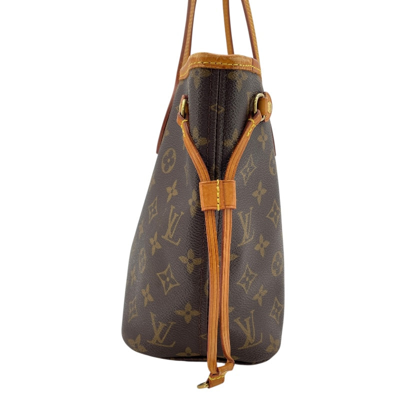 ルイ・ヴィトン LOUIS VUITTON ネヴァーフルPM  M40155 ブラウン モノグラムキャンバス レディース トートバッグ