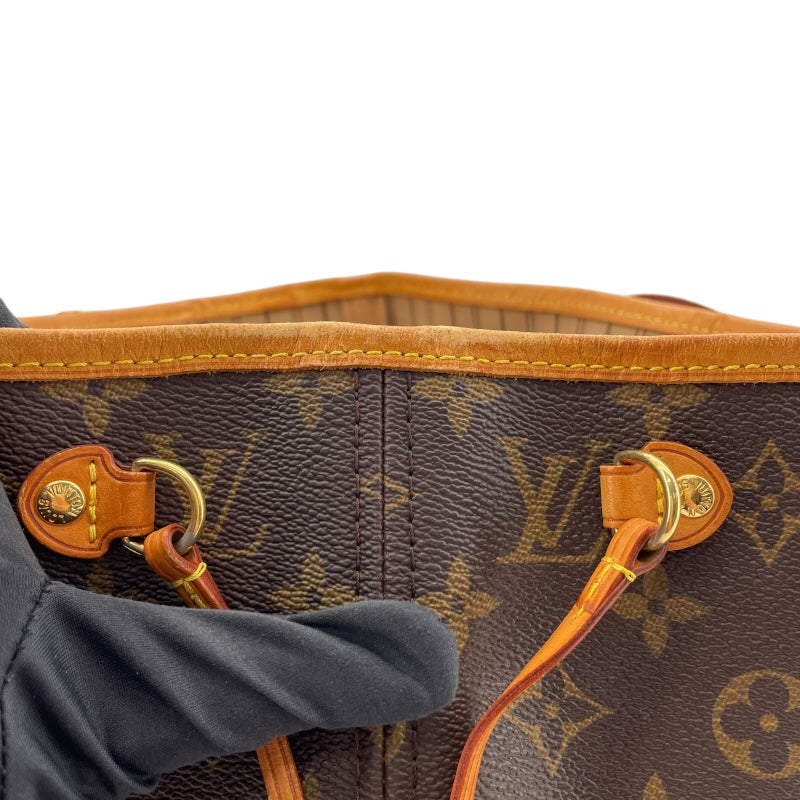 ルイ・ヴィトン LOUIS VUITTON ネヴァーフルPM  M40155 ブラウン モノグラムキャンバス レディース トートバッグ