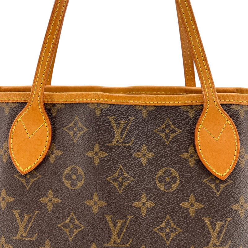 ルイ・ヴィトン LOUIS VUITTON ネヴァーフルPM  M40155 ブラウン モノグラムキャンバス レディース トートバッグ
