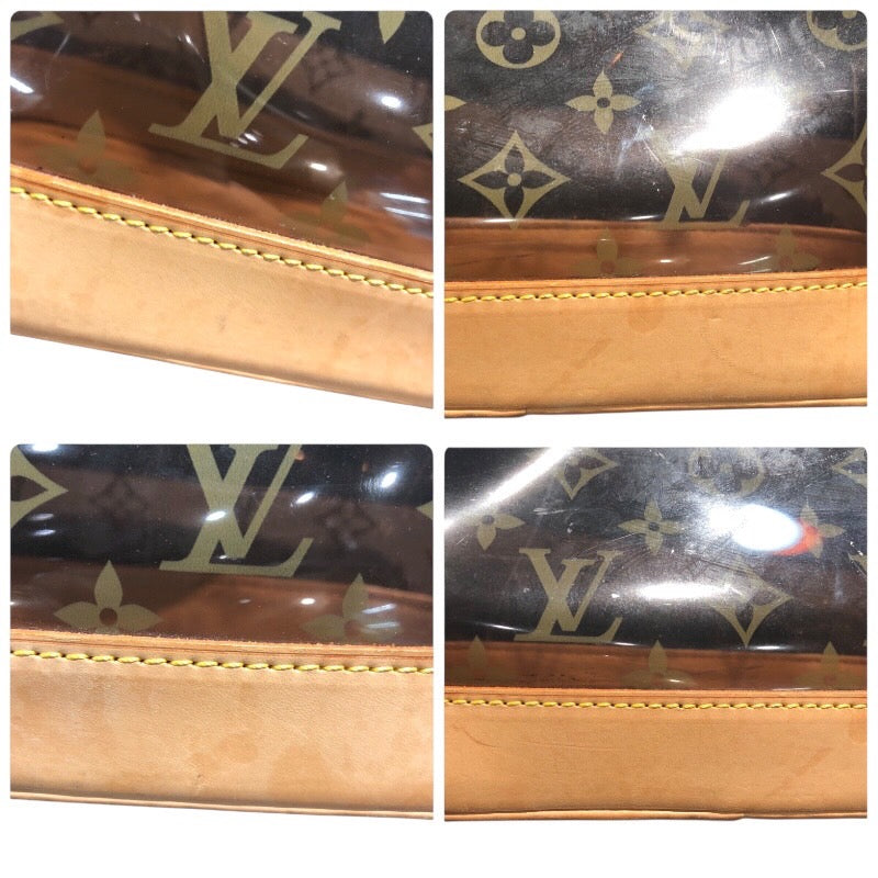 ルイ・ヴィトン LOUIS VUITTON カバ・アンブルPM M92502 ブラウン モノグラム・ビニール レディース ハンドバッグ