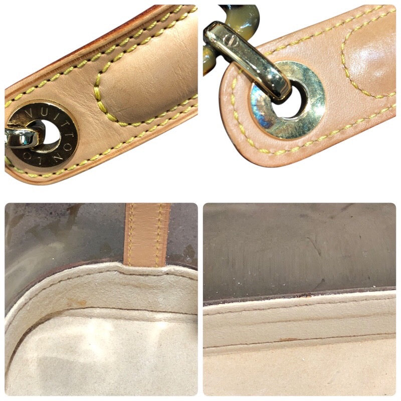 ルイ・ヴィトン LOUIS VUITTON カバ・アンブルPM M92502 ブラウン モノグラム・ビニール レディース ハンドバッグ