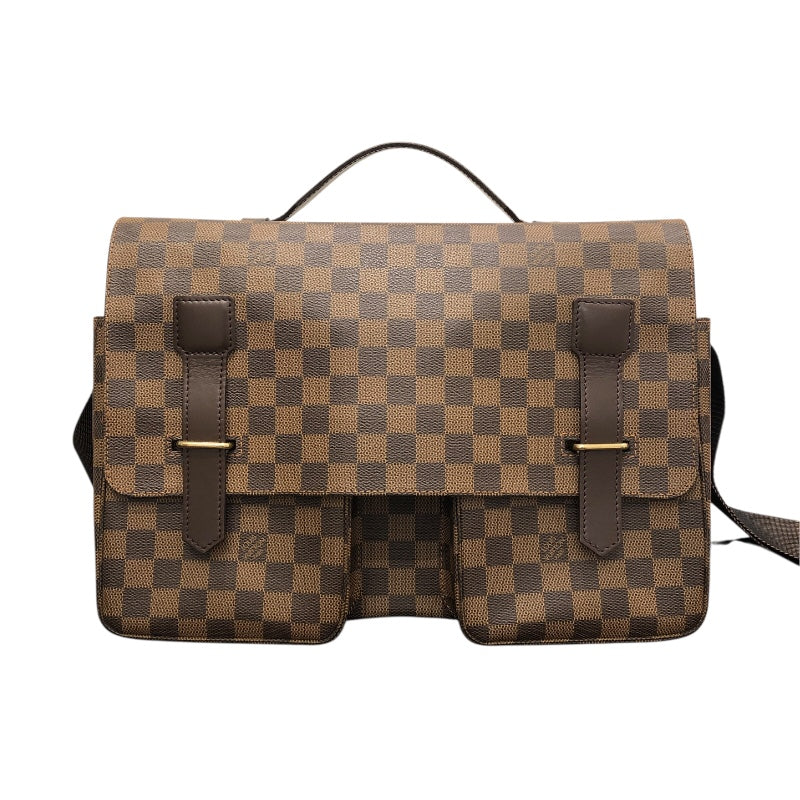 ルイ・ヴィトン LOUIS VUITTON ブロードウェイ N42270 ブラウン ダミエキャンバス メンズ ショルダーバッグ