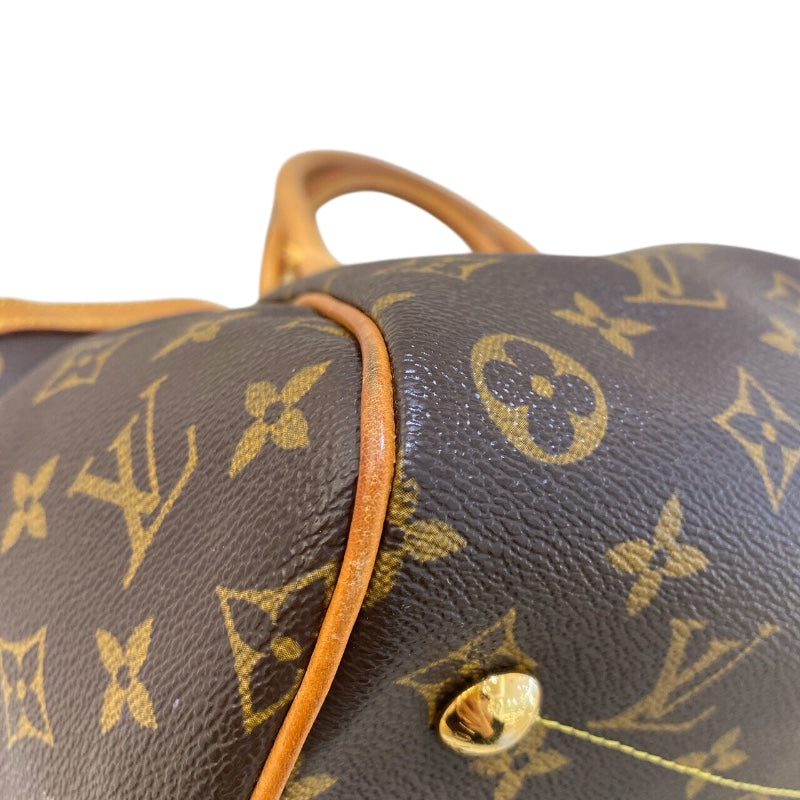 ルイ・ヴィトン LOUIS VUITTON ティヴォリPM M40143 ブラウン/ゴールド金具 モノグラム レディース ハンドバッグ