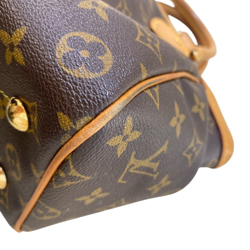 ルイ・ヴィトン LOUIS VUITTON ティヴォリPM M40143 ブラウン/ゴールド金具 モノグラム レディース ハンドバッグ