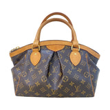 ルイ・ヴィトン LOUIS VUITTON ティヴォリPM M40143 ブラウン/ゴールド金具 モノグラム レディース ハンドバッグ