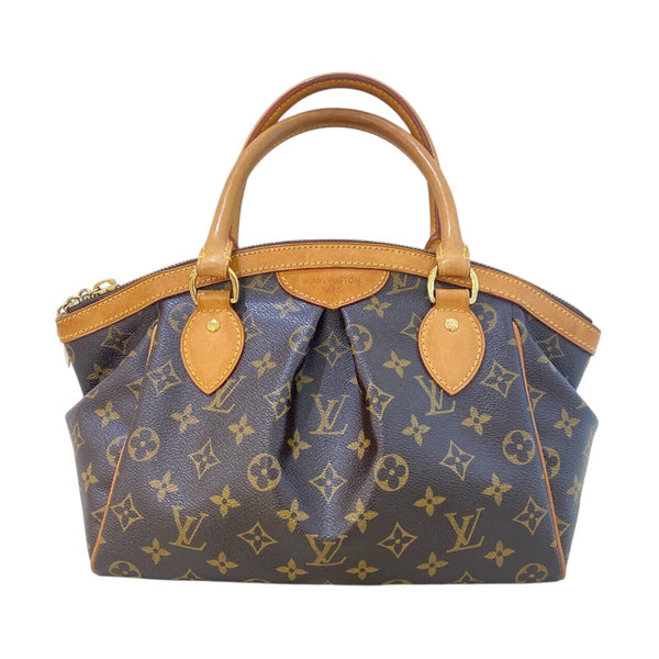 ルイ・ヴィトン LOUIS VUITTON ティヴォリPM M40143 ブラウン/ゴールド金具 モノグラム レディース ハンドバッグ