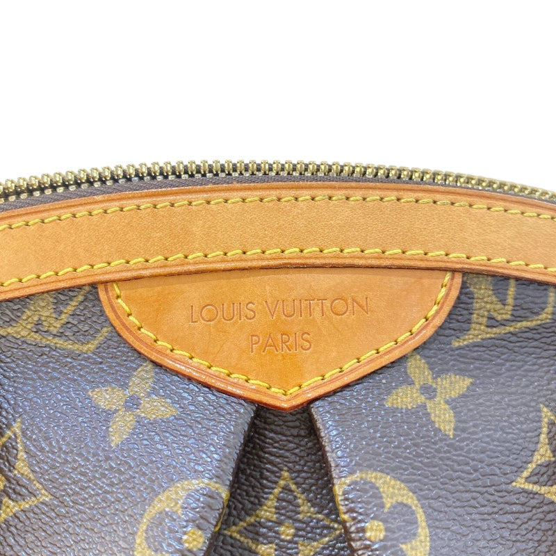 ルイ・ヴィトン LOUIS VUITTON ティヴォリPM M40143 ブラウン/ゴールド金具 モノグラム レディース ハンドバッグ