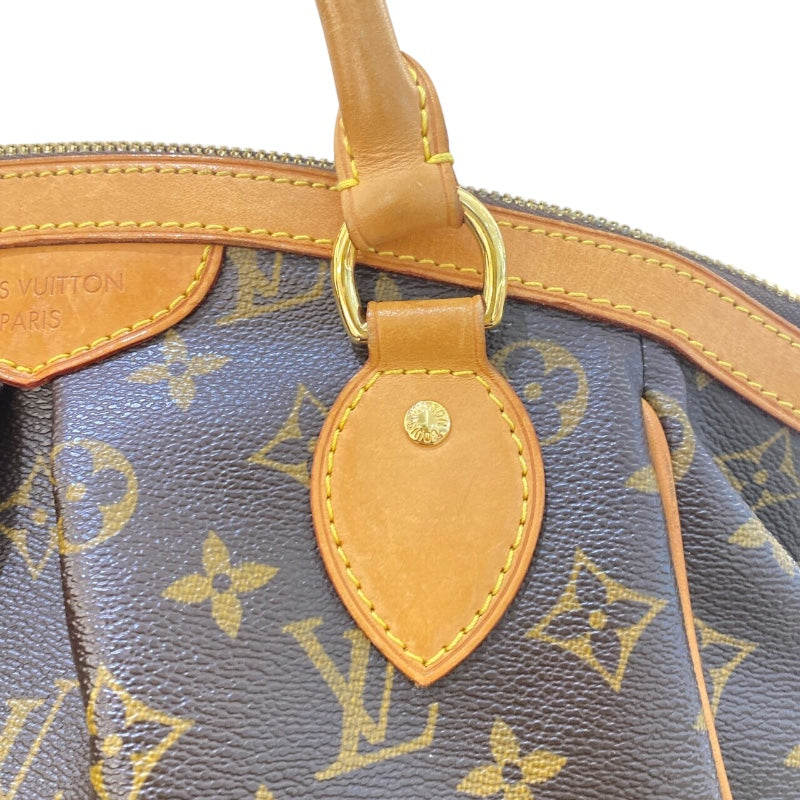 ルイ・ヴィトン LOUIS VUITTON ティヴォリPM M40143 ブラウン/ゴールド金具 モノグラム レディース ハンドバッグ