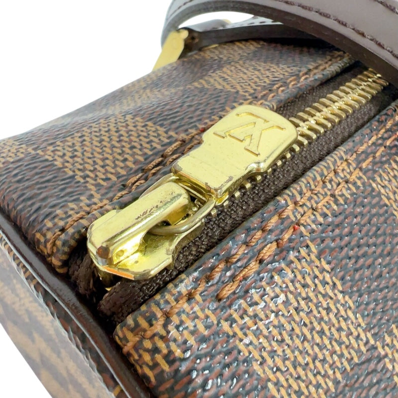 ルイ・ヴィトン LOUIS VUITTON パピヨンGM N51303 ブラウン　ゴールド金具 ダミエ レディース ハンドバッグ