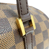 ルイ・ヴィトン LOUIS VUITTON パピヨンGM N51303 ブラウン　ゴールド金具 ダミエ レディース ハンドバッグ