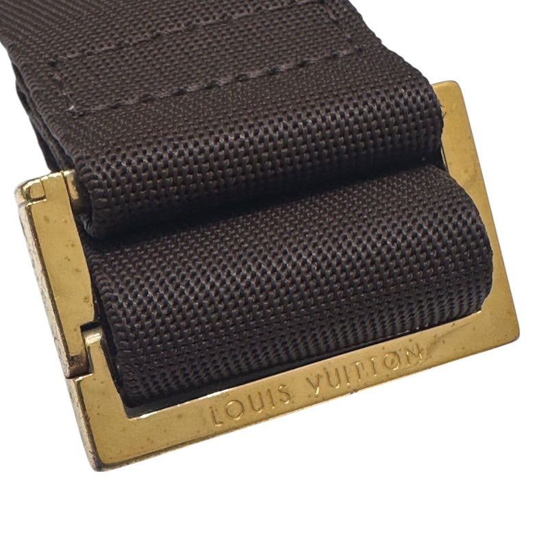 ルイ・ヴィトン LOUIS VUITTON ジェロニモス N51994 ブラウン ダミエ PVC メンズ ボディバッグ