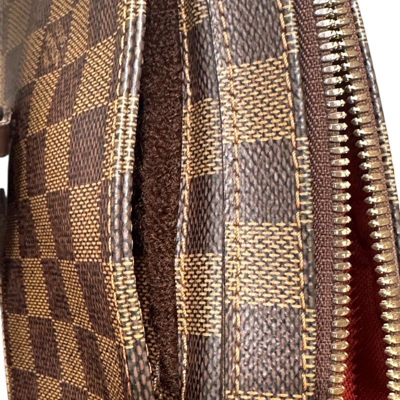 ルイ・ヴィトン LOUIS VUITTON ジェロニモス N51994 ブラウン ダミエ PVC メンズ ボディバッグ